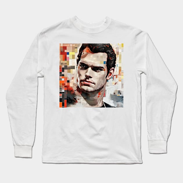 colorful mosaic with  Henry Long Sleeve T-Shirt by bogfl